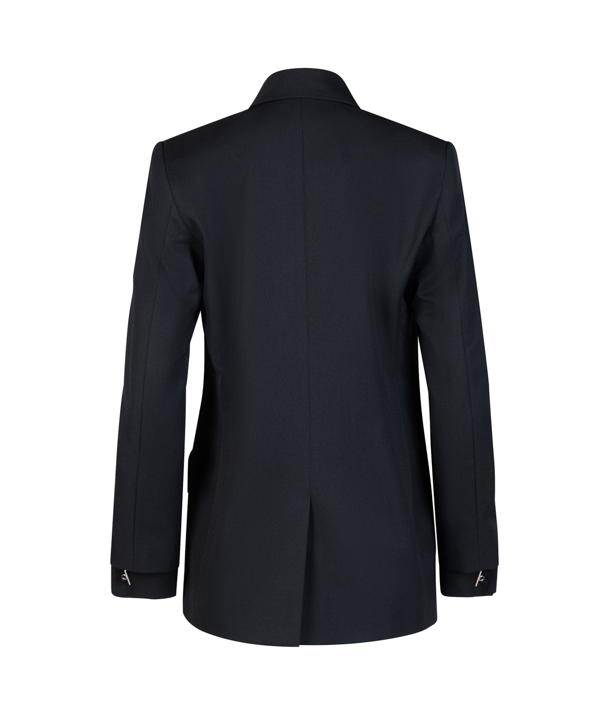 Asymmetric Pleated Blazer